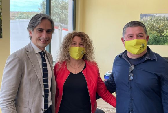 DELEGAZIONE DELLA CITTA’ METROPOLITANA DI REGGIO CALABRIA IN VISITA PRESSO L’AZIENDA PATEA- BERGAMOTTO